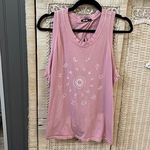 Knit Riot top with open back